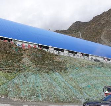 澜沧江水电站边坡绿化灌溉项目